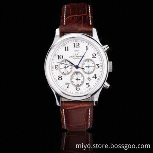 Men's Style Skeleton Automatic Watch with Multifunction 3ATM WRC